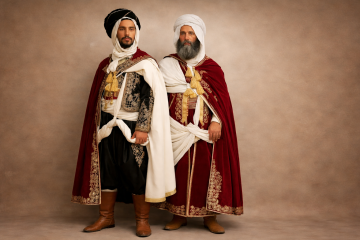 Vêtements traditionnels pour hommes en Algérie : force, grâce et authenticité