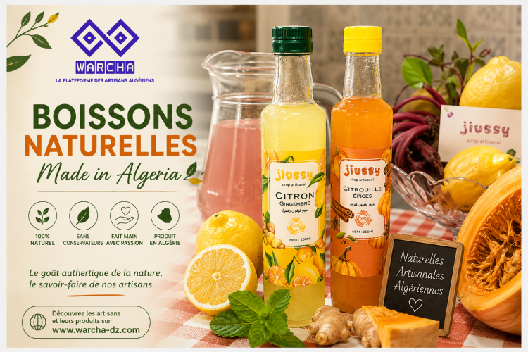 Le succès des boissons naturelles « Made in Algeria »