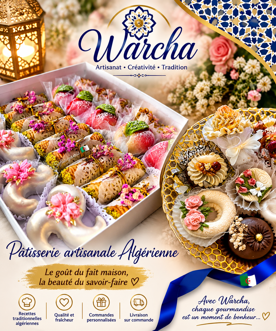 Le boom des gâteaux artisanaux en Algérie !